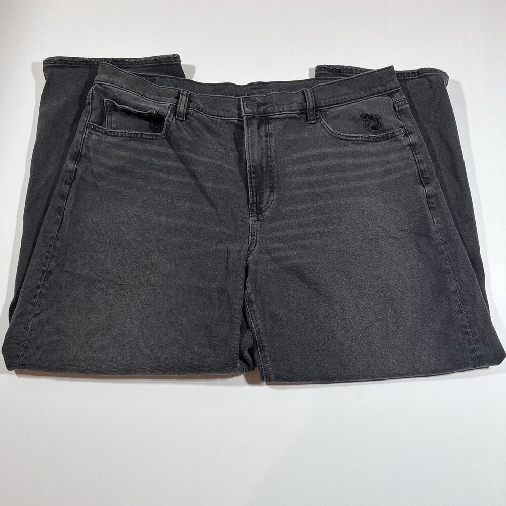 American Eagle Outfitters Straight Leg Stretch Jeans Women's Size 16 Reg - Picture 3 of 16